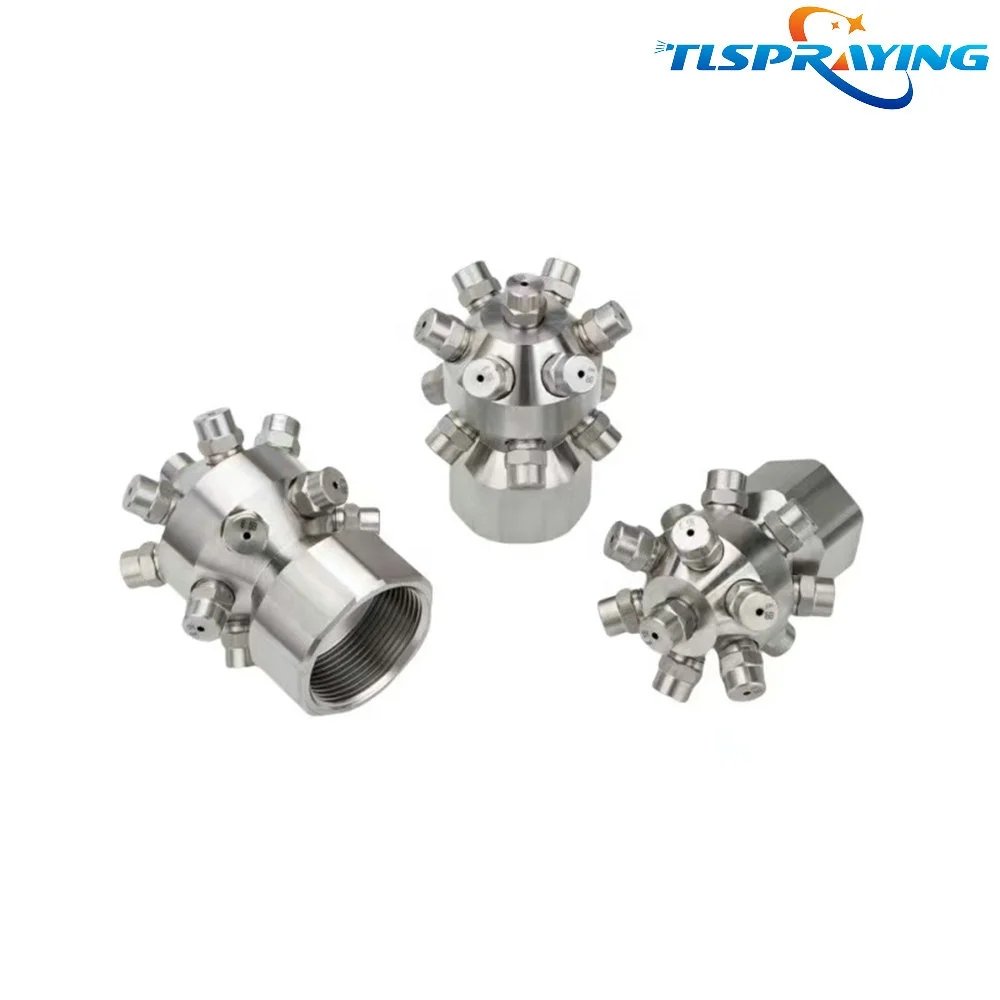 SS Water Spray Multi-Nozzles 10250-1 Full Cone Stationary Tank Washing Jet Spray Nozzles
