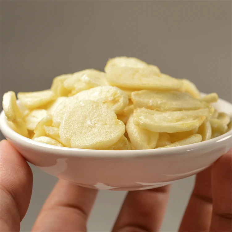 Food Spicy Seasoning 100% Pure Dried Garlic Flakes Without Root