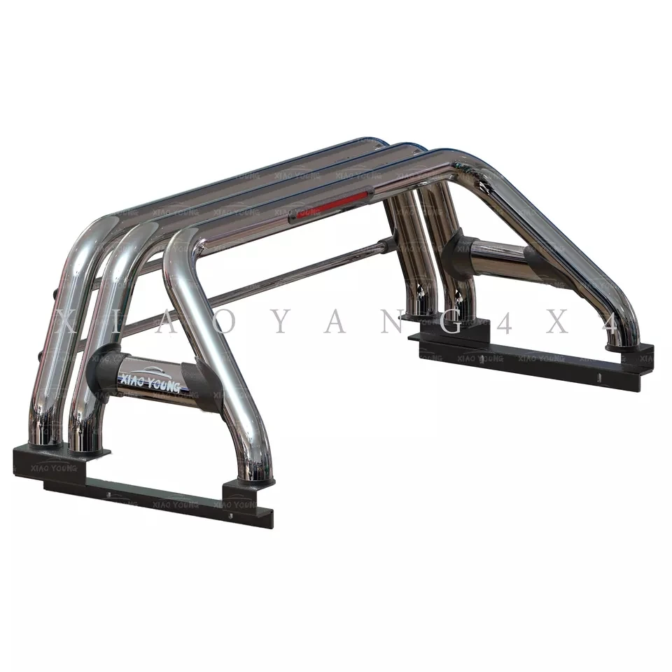 New Arrival  Exterior Accessories Pickup Truck Aftermarkets Bed Anti Sport Roll Bar For Hilux Revo Vigo L200 Navara BT50 Raptor
