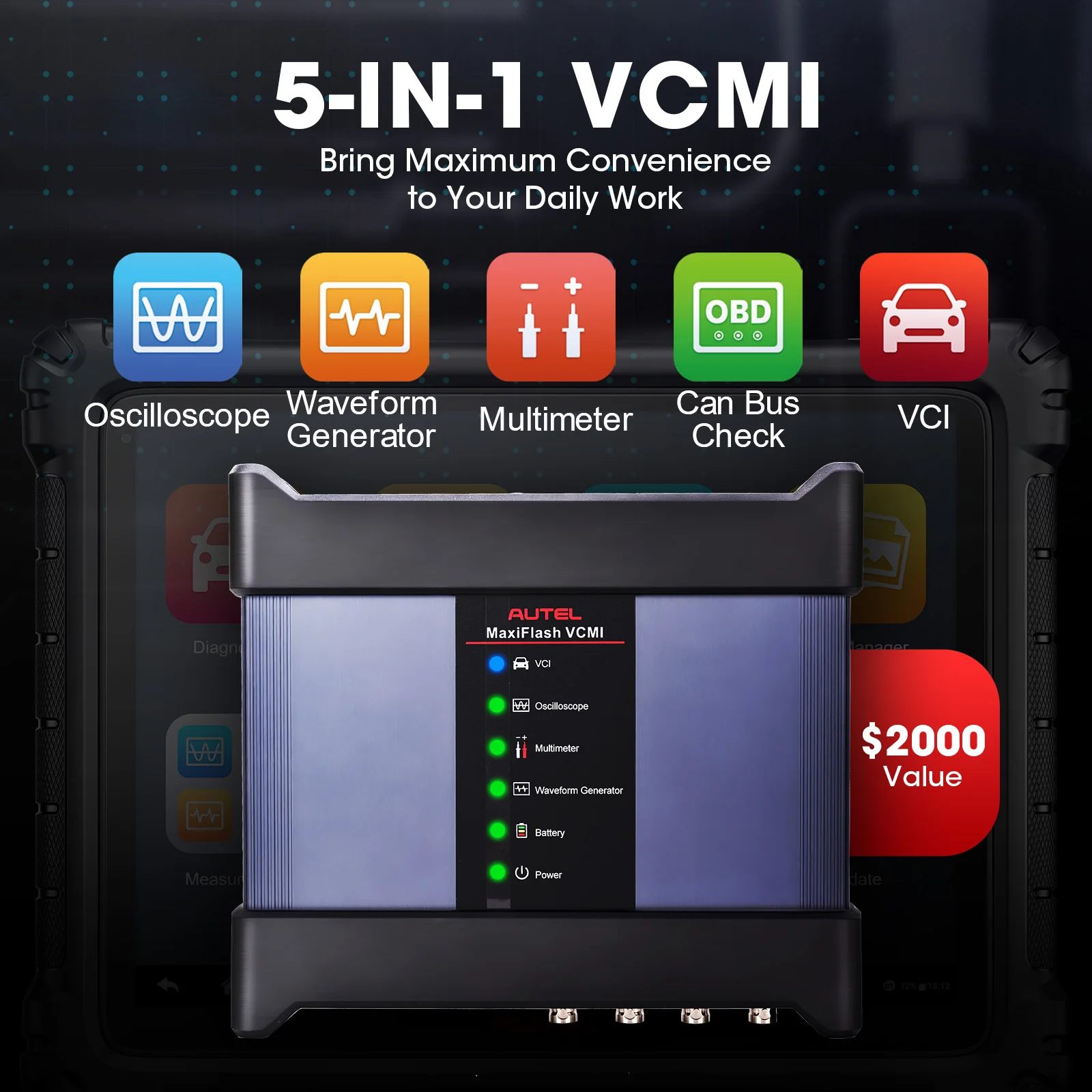 Autel MaxiSys MS919 Up of MS909 Ultra Lite ECU Programming Coding