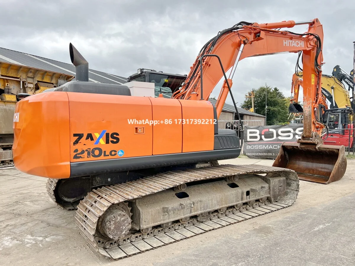 Оригинальный Подержанный японский экскаватор Hitachi ZX210LC-5B/надежный гидравлический гусеничный zx210LC-5B