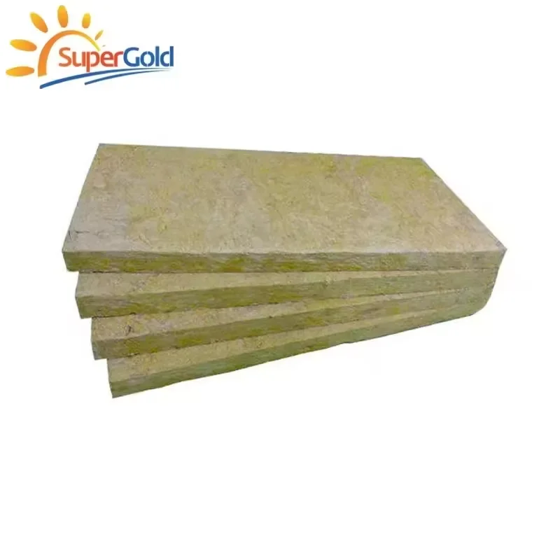 SuperGold Lana De Roca 50mm Lana Mineral De Roca De 2 Inch Panel Sandwich Lana De Roca