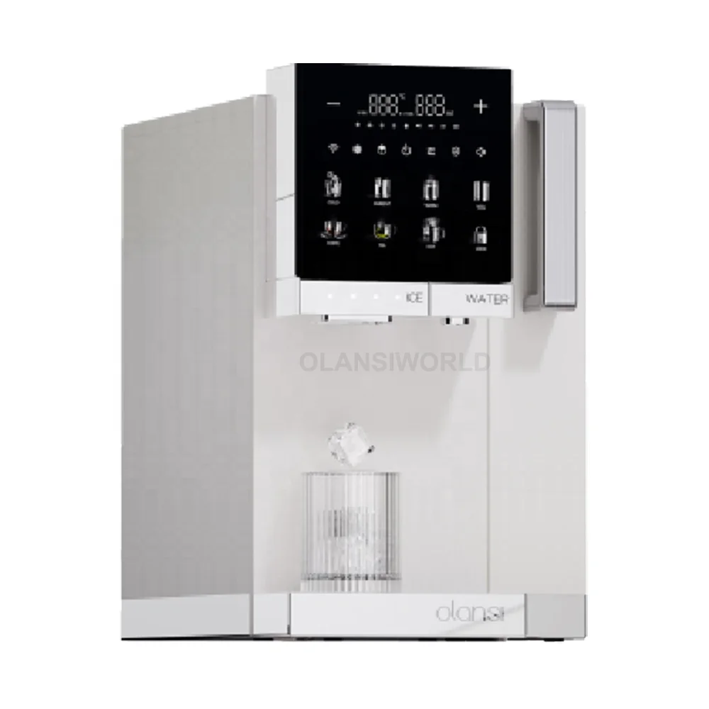 Portable 3-in-1 Countertop Hot/Cold Water Purifier Dispenser with Ice Maker