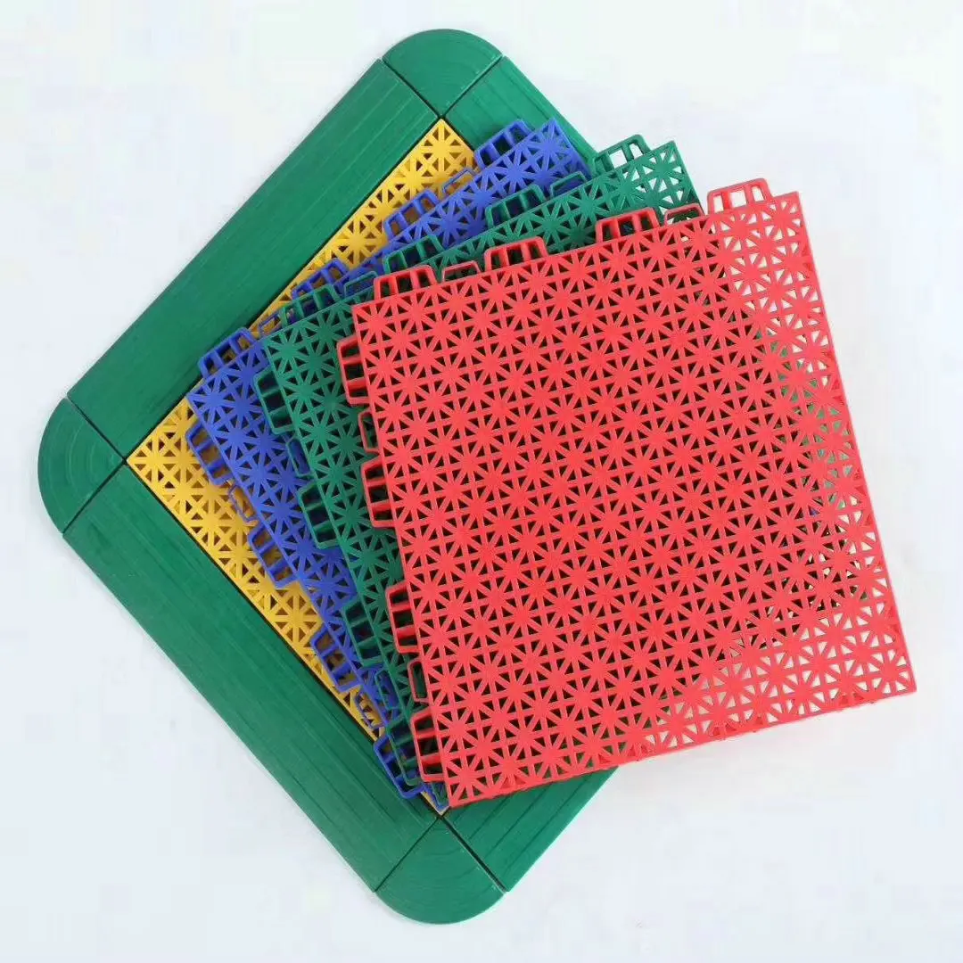 Plastic outdoor PP puzzle Futsal courts sports Flooring basketball floor tennis floor