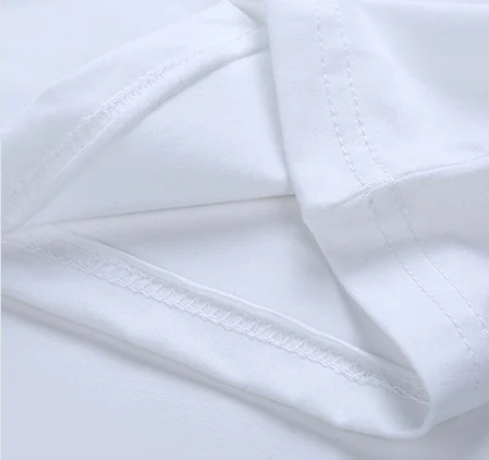 Мужские дешевые простые белые футболки с круглым вырезом для печати