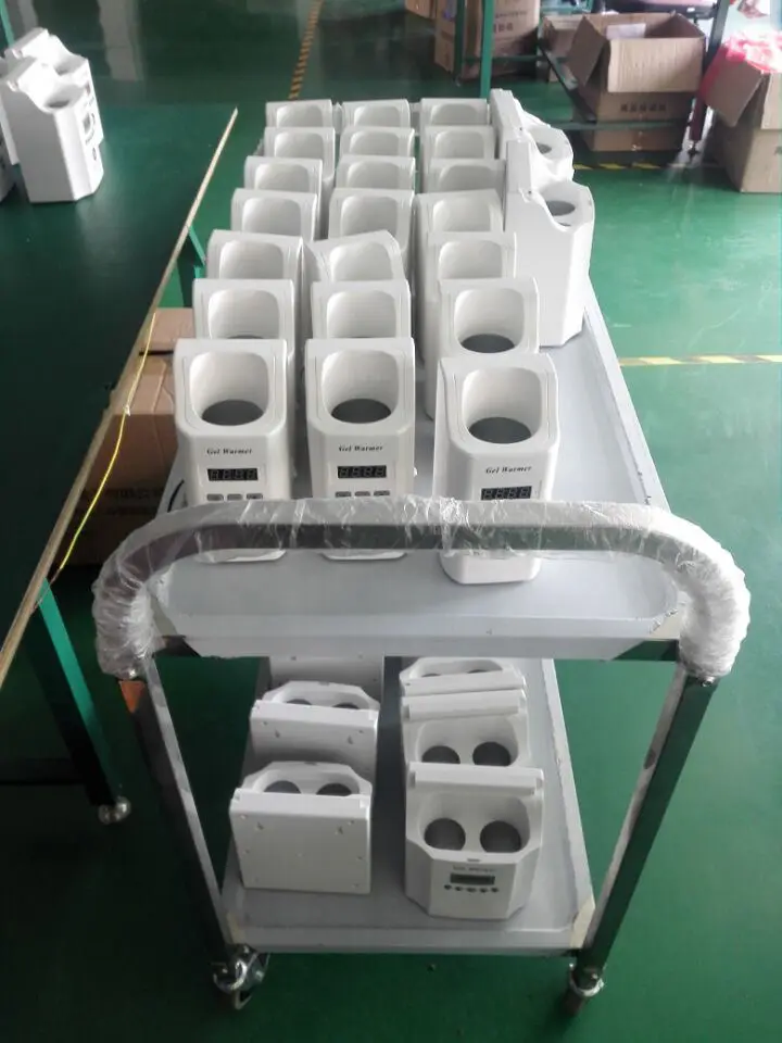 Digital temperature controlled ultrasound coupling agent gel warmer for postpartum rehabilitation