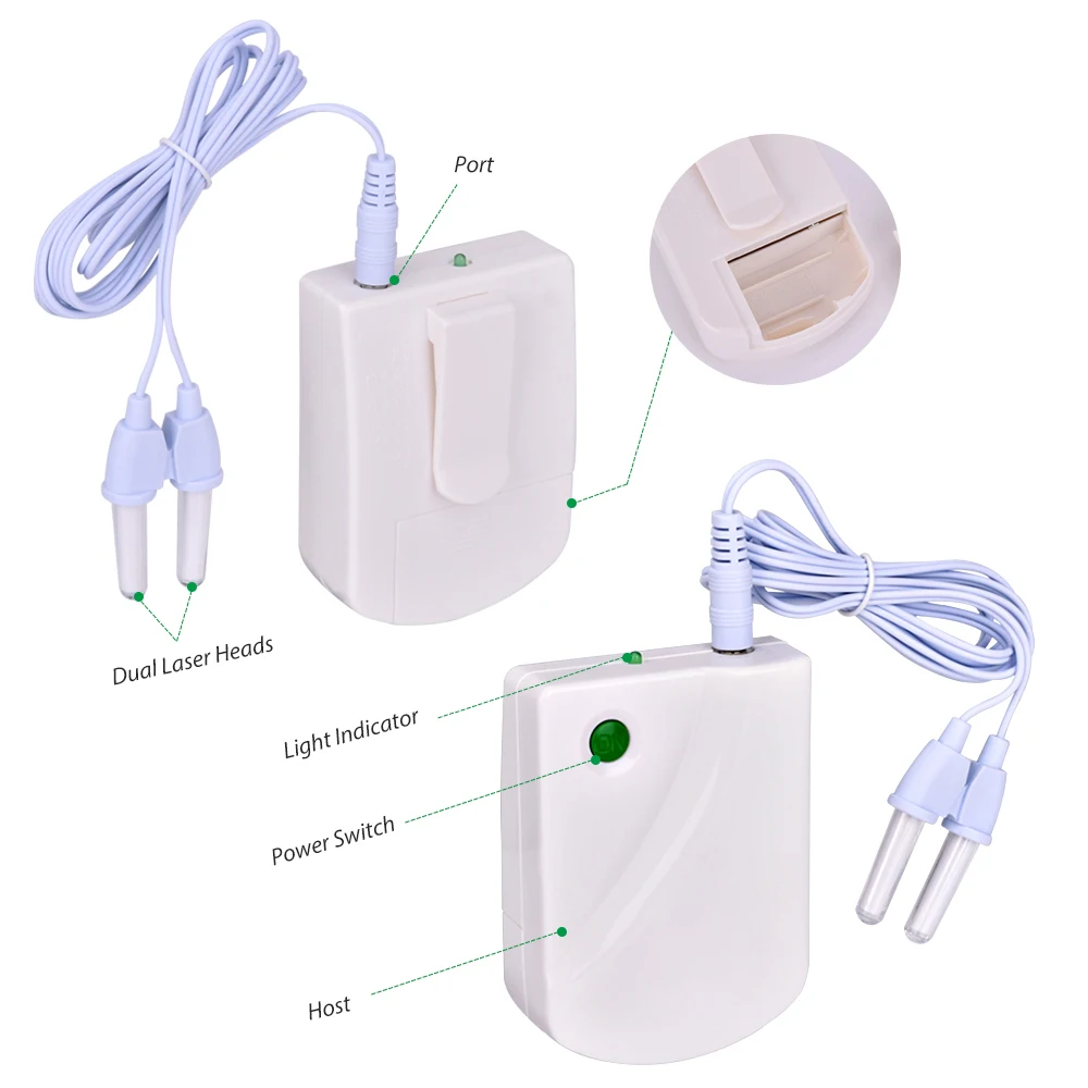 Rhinitis Treatment Machine Stuffy Nose Nasal Sinusitis Cold Cure Allergy Reliever Therapy Device