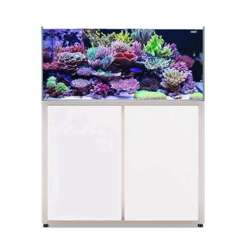 Processing custom CADE ultra-white glass acrylic aquarium ecological grass tank living room household coral tank small fish tank