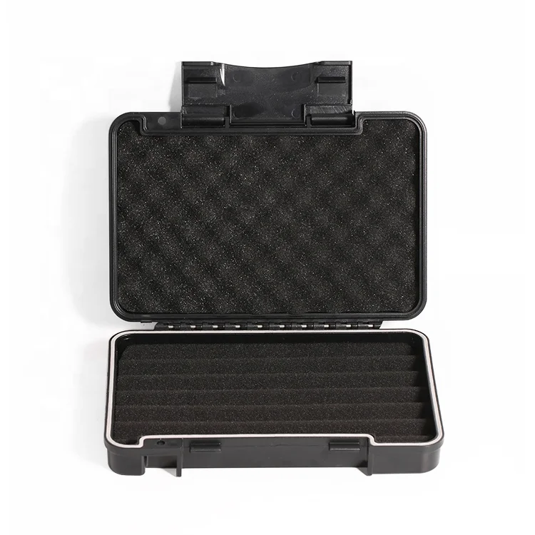 Custom Logo cigar plastic storage box humidor Travel cigar humidor box With hygrometer