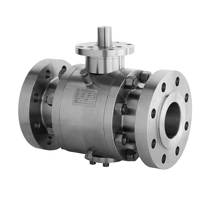 Trunnion Mounted Large size 24 Inch DBB Pneumatic Actuated Flanged Ball Valve