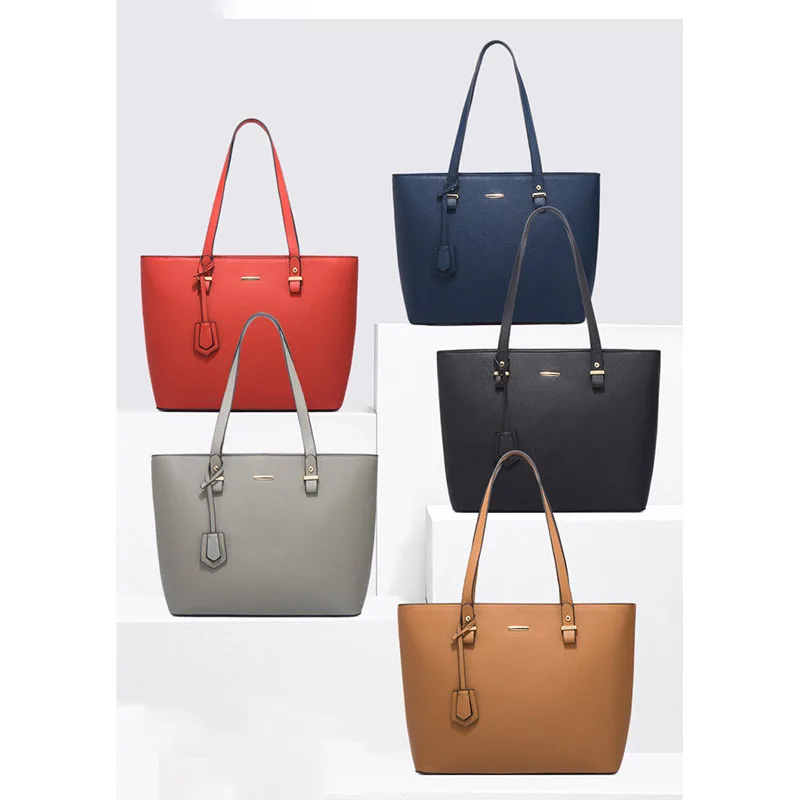 Fashion hot-selling 4 handbag set women tote bag girl clutch bag ladies wallet purse set