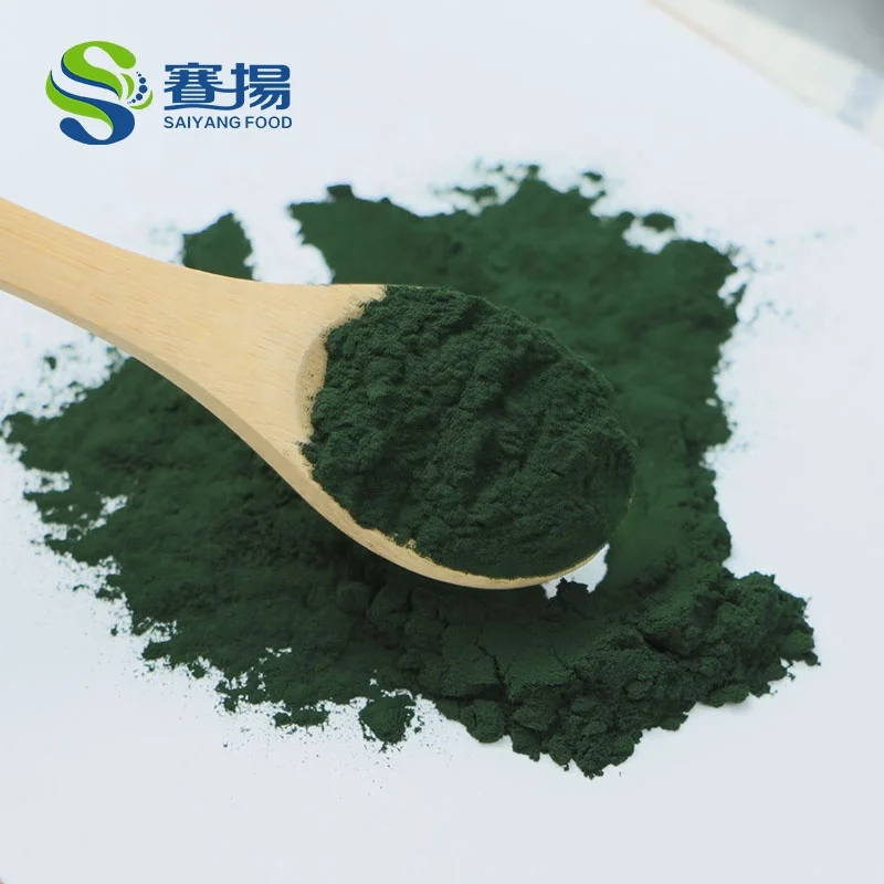Оптовая продажа, оптовая цена, 100% чистый сырой пищевой порошок спиролина, Спирулина, для продажи