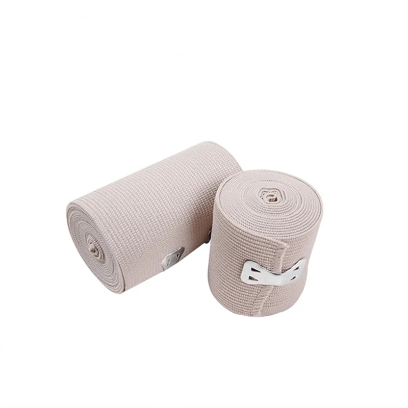 Factory Stock Surgical Elastic Bandage Roll First Aid Wound Dressing Medical Consumables