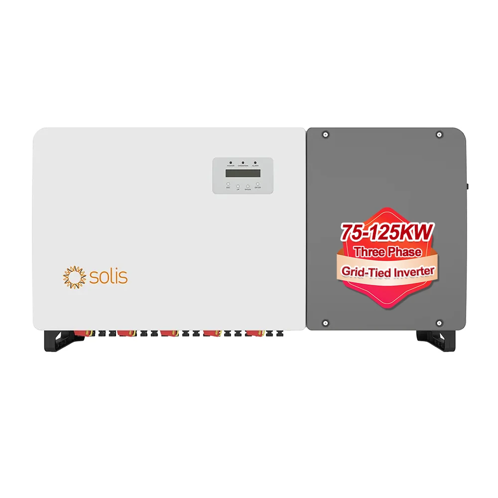 Solis Grid Tied S5-GC(75-125)K-US Wholesale Price 80KW 90KW 100KW Solar Pv On Grid Inverters With MPPT Built In