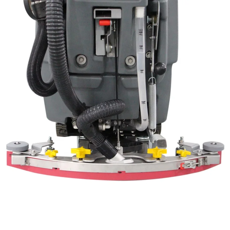 Hot Selling Mini Hand Push Cordless Floor Scrubber Walk Belind Floor Cleaning Equipment for Industry