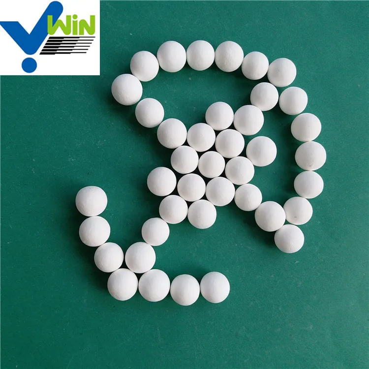 99% Alumina Ceramic Beads Inert Porcelain Media Balls for Support Catalyst