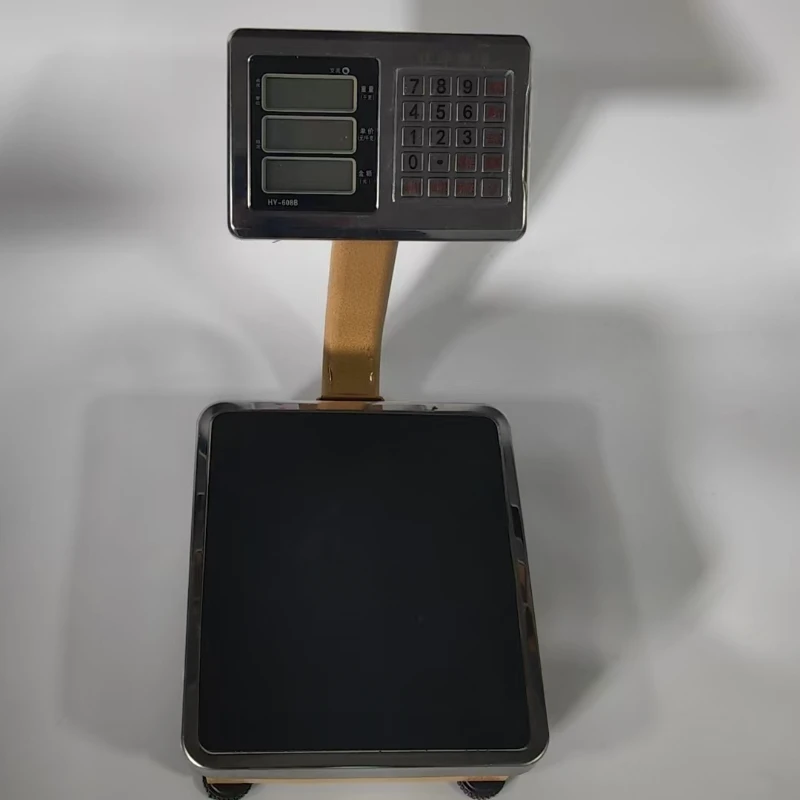 TCS Electronic Platform Scale 300Kg Industrial Digital Material Bench Platform Floor Price Weighing Scales Stainless Steel