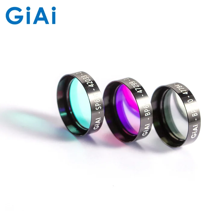 Giai Custom Bandpass Filters Optical Glass Filter for Laser Lidar