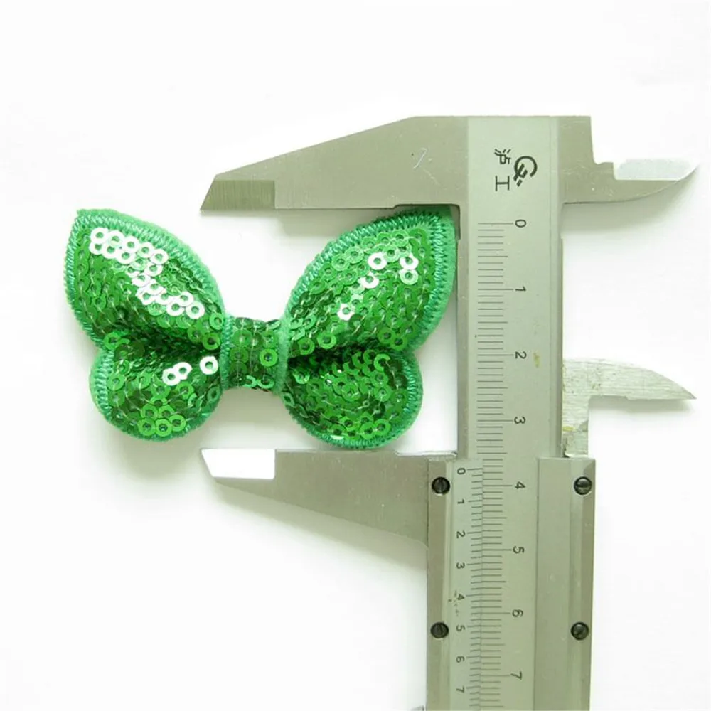 Wholesale Embroidered Sequin Bows Tie For DIY Crafts