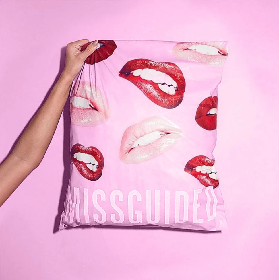 custom logo biodegradable compostable mailer apparel polymailer courier bag pink mailing poly mailer bags for clothing