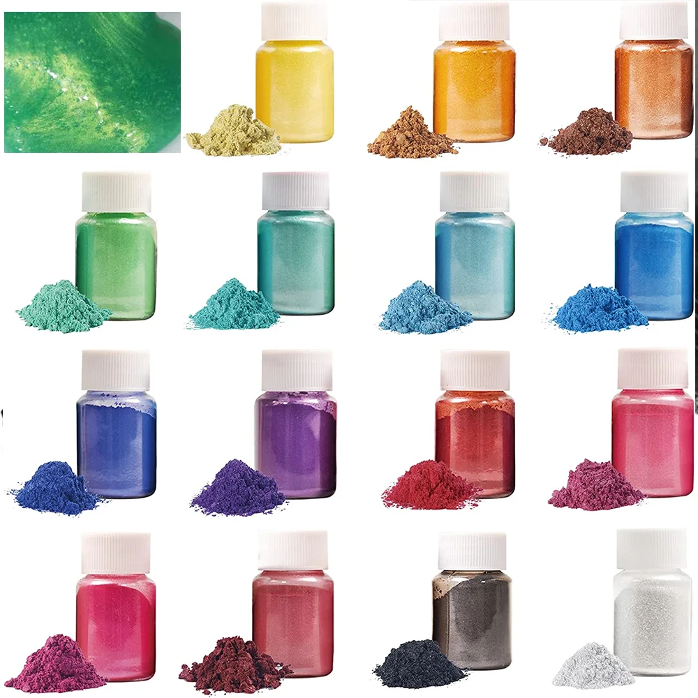 Color Pearl Mica Powder Luster Epoxy Resin Color Pigment