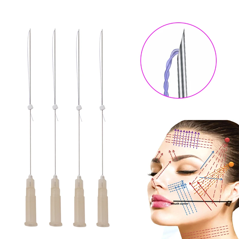 26g Pdo Thread Skin Tightening And Lift Face Korea Tornado Thread Sharp Needle