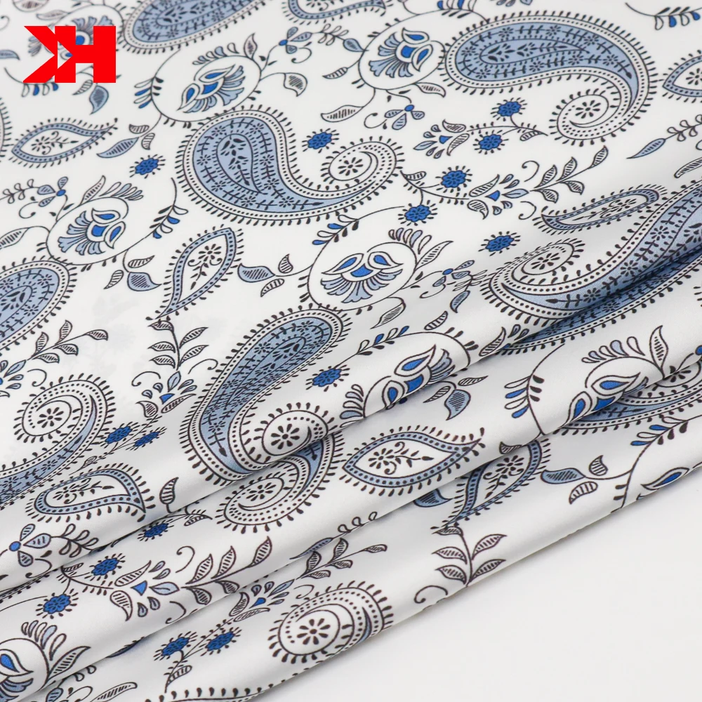 New Product Fashion Pretty Design 100% polyester satin fabric transfer printing