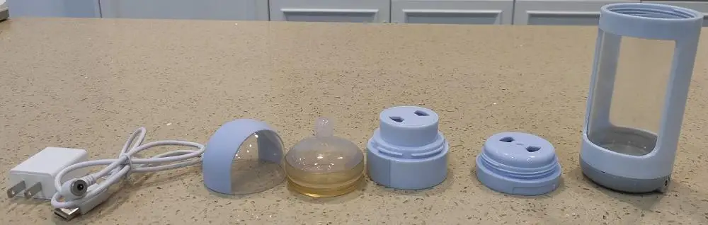 Latest Fashionable USB Bottle Warmer with Powder Storage Compartment