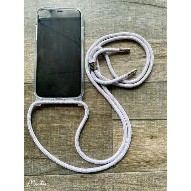 Clear Crossbody Phone Case Adjustable Lanyard Strap and Wallet Phone Case Designed for Phone 11