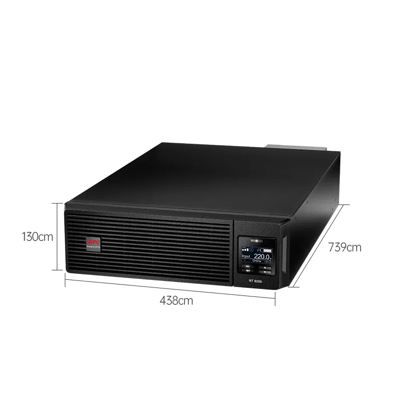 Schneider SURT6000XLI-CH 6 кВА/6 кВт бесперебойный блок питания внешний аккумулятор APC Smart RT UPS