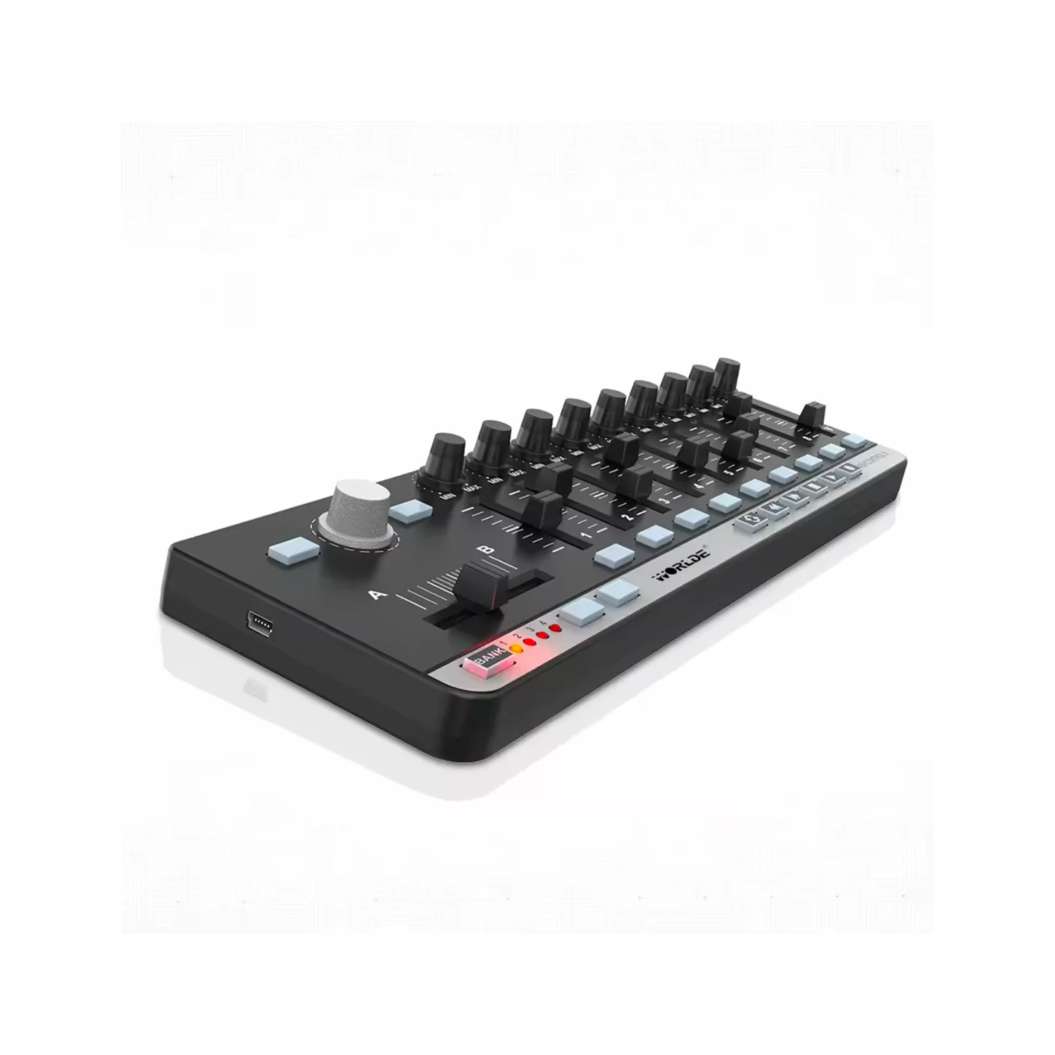 Worlde Easycontrol 9 Usb Mini Midi Controller Fader Mixer Portable Keyboard Music Studio Piano for Wholesale Musical Instruments