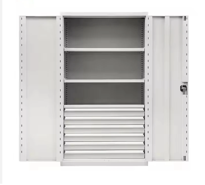 6-Drawer Tool Storage Cabinet, Multi-Function Heavy Duty Lockable Cabinet for Garage