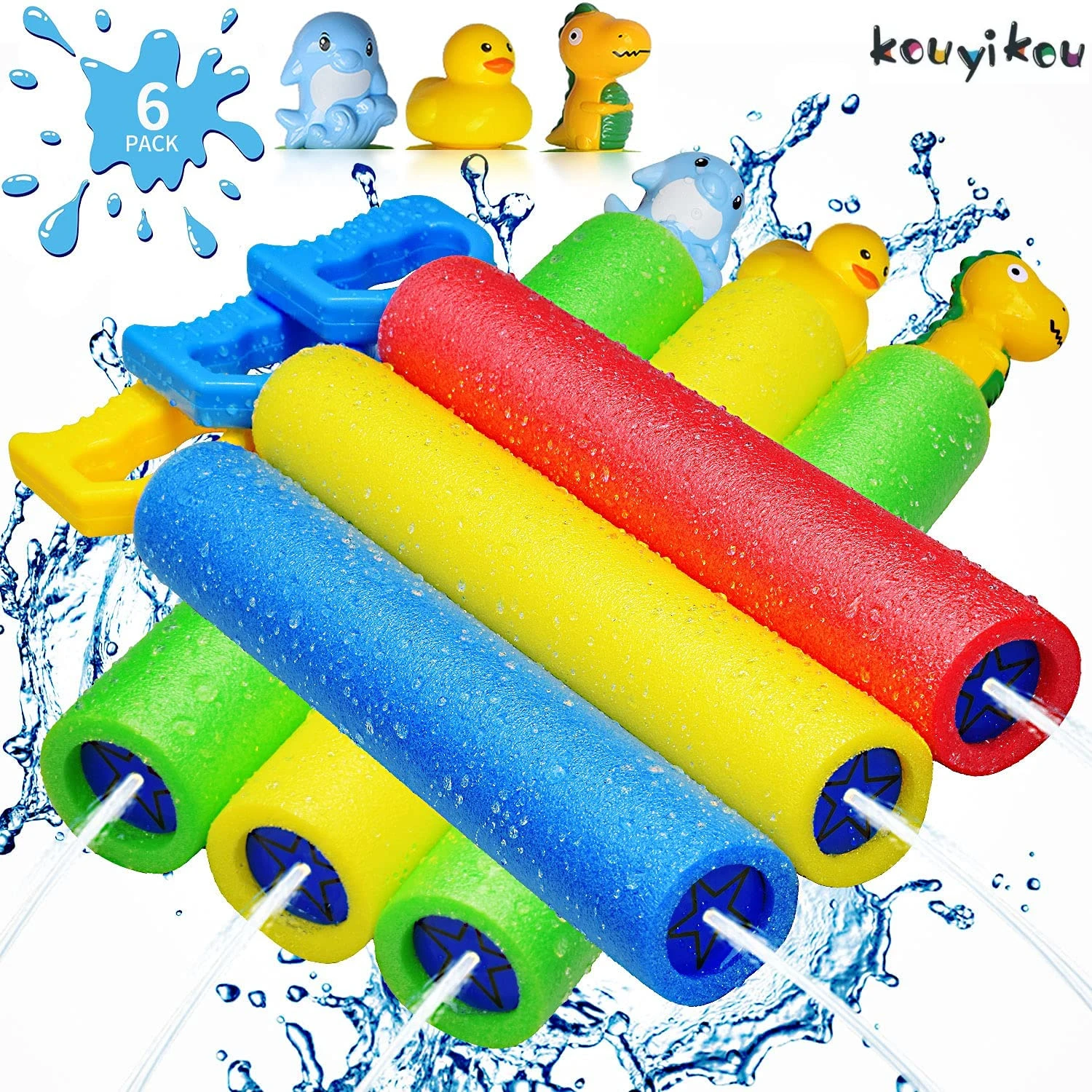EPE Foam Swimming Noodles for Pool Aquatics Buoyancy Baton Floating Swimming Stick Kids and Adults Swimming Pool Water Toy