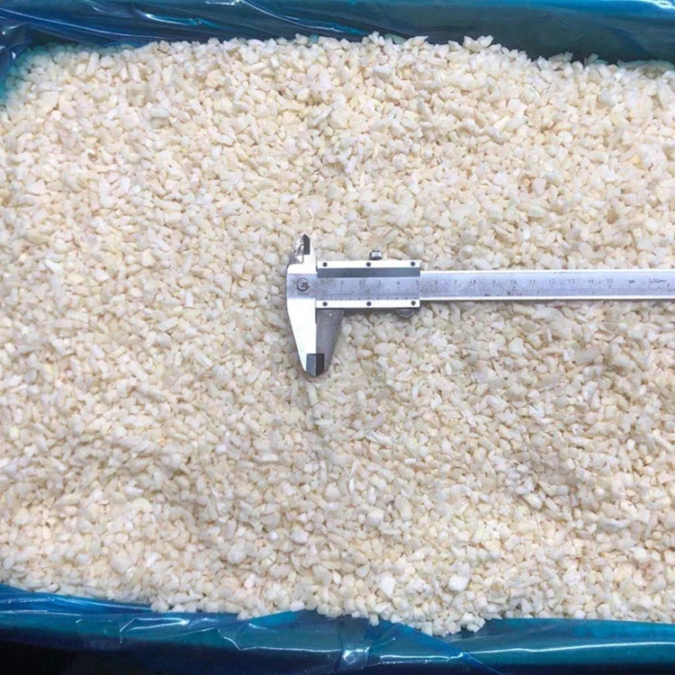 BRC certified new crop frozen peeled garlic cloves made in China frozen garlic for export