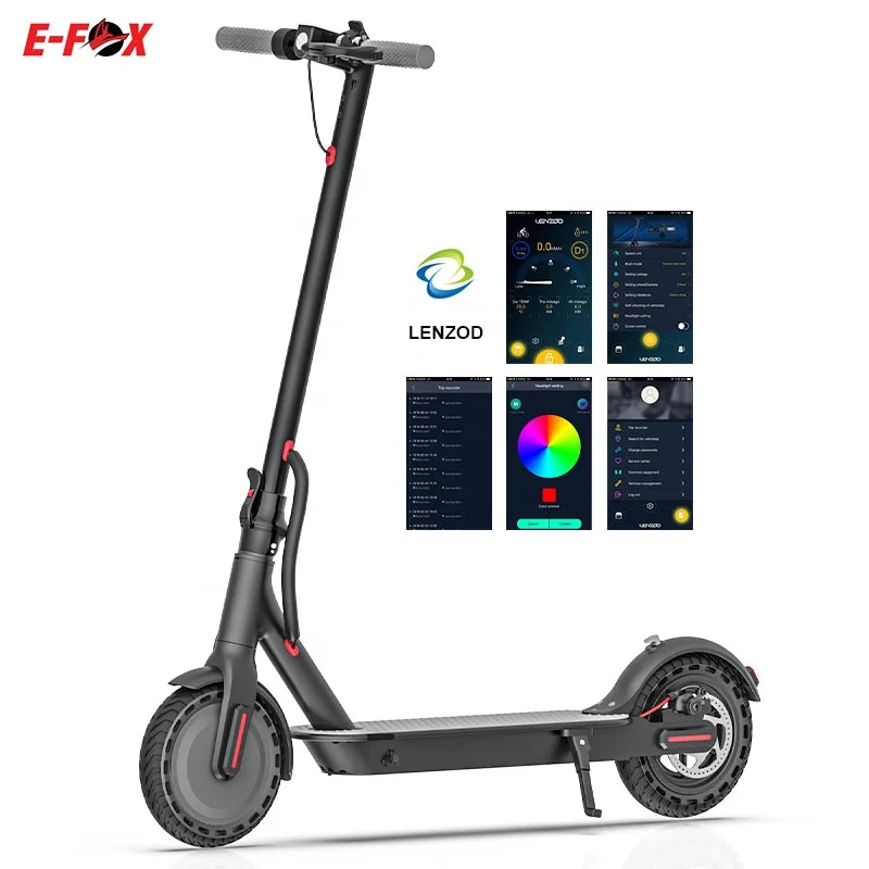 European warehouse delivery 8.5 inch 10.4A 36V 18650 battery mobility kick scooter electric adult scooter