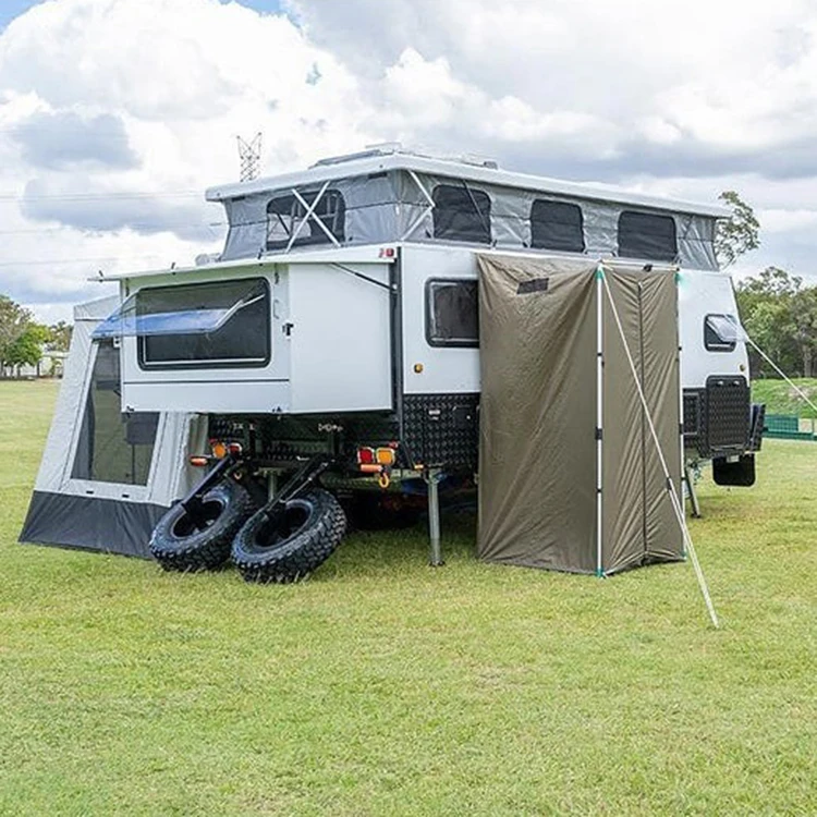 MJC Manufacturer Direct 4x4 13 Foot Australian Standards Motorhome Rv Caravan with Stain Steel Outdoor Kitchen