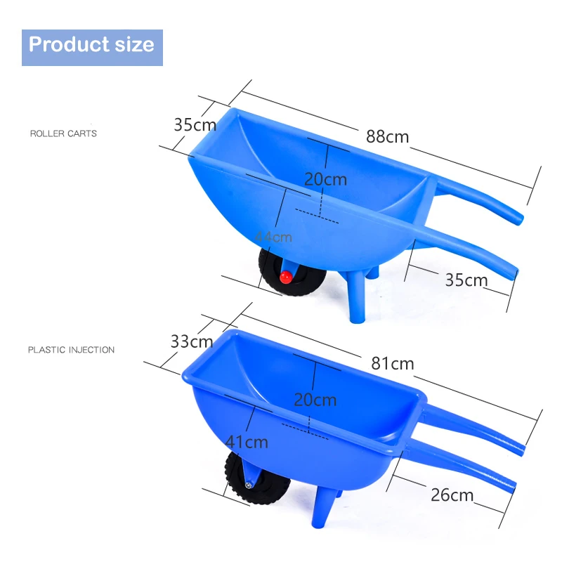 2022 Popular Kids Baby Toys Educational Games Education Toy Kindergarten wheelbarrow Balanced Trolley Single Wheel