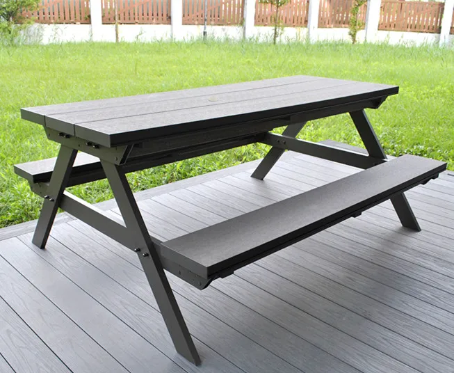 Стол для пикника на открытом воздухе скамейка стол для пикника WPC