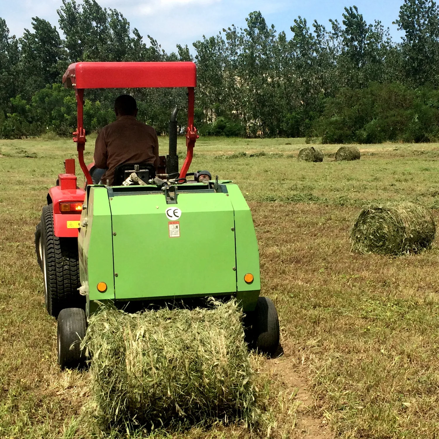 Most popular RXYK0850 mini round baler small round baler mini hay baler