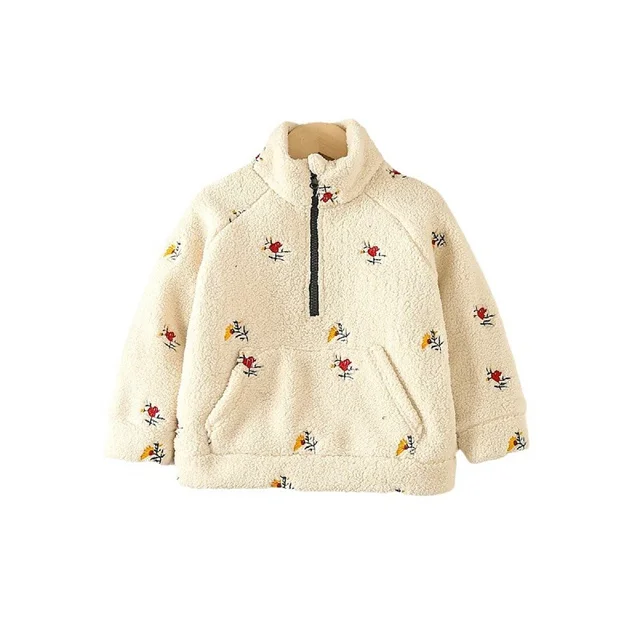 1 Pcs Private Label Floral cotton Spring Autumn Baby Infant Clothes Girls Toddler Outwear