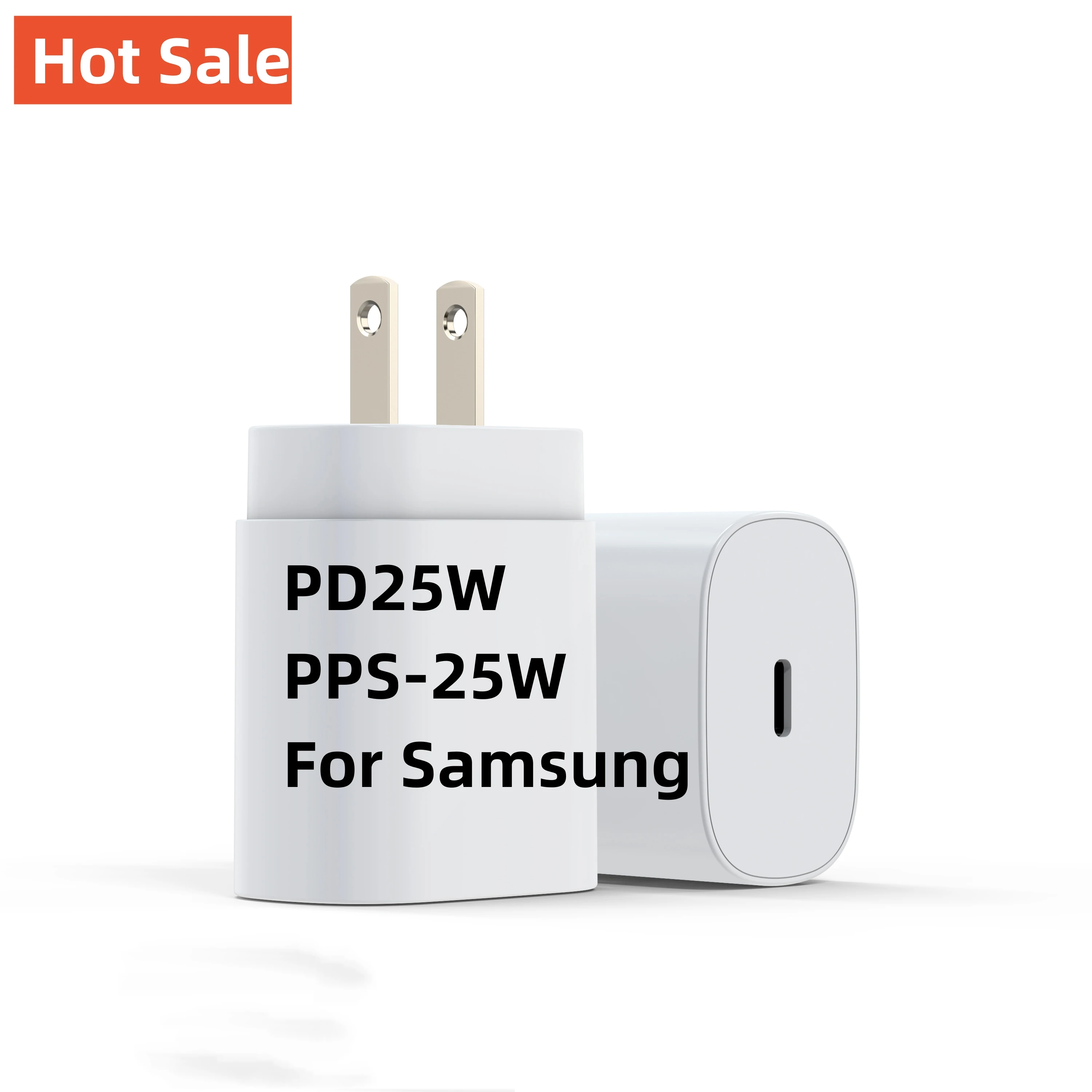 EU KR US Plug PPS USB Type C Super Fast Charging Adapter Type-C USB-C 25W PD Travel Phone Charger For Samsung For iPhone