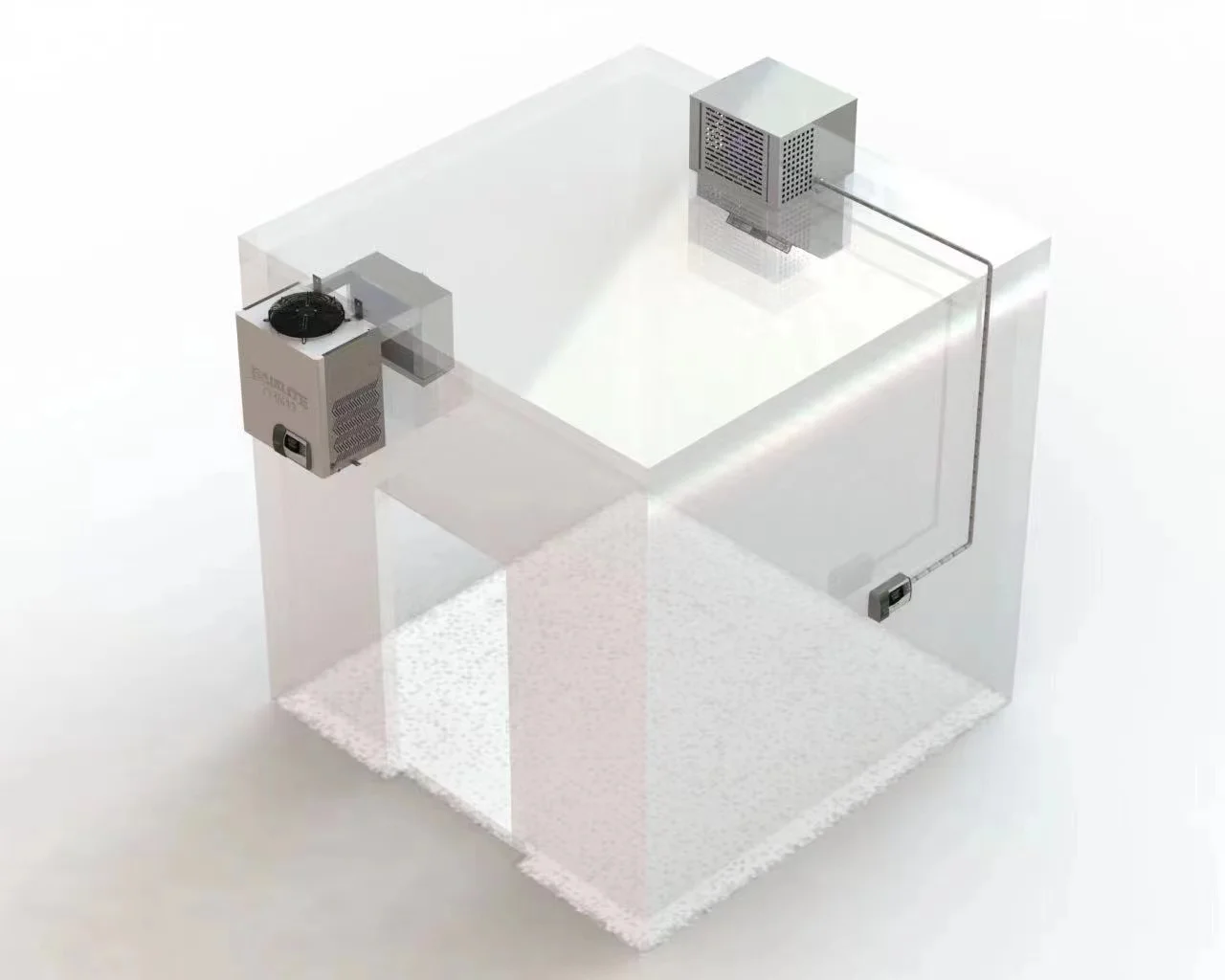 Hot selling low temperature freezer, cold room refrigeration unit for meat and fish storage