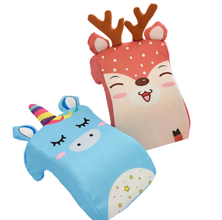 Travel and office nap pillow face down sleeping pillow portable office cartoon Table pillow