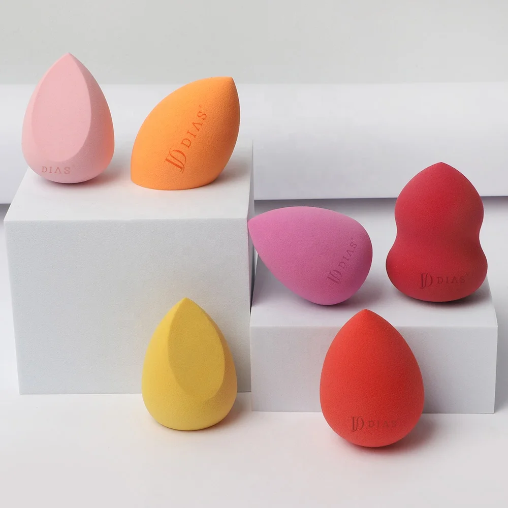 2022 Hot Selling Cruelty Free Vegan Custom Logo Soft Beauty Eggs, Private Label Make Up Blender Sponge Latex Free Makeup Blender
