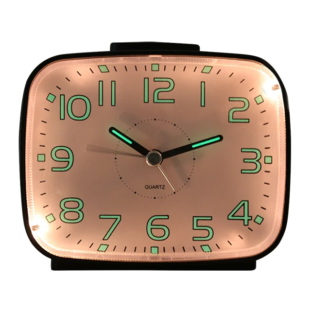 iMSH BM12201 Quartz analog alarm clocks table bedside alarm clock wecker despertador desktop custom analogue alarm clocks