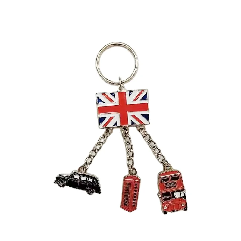 Factory customized, enamel keychain, cartoon metal keychain metal badge cartoon animation badge zinc alloy baking paint