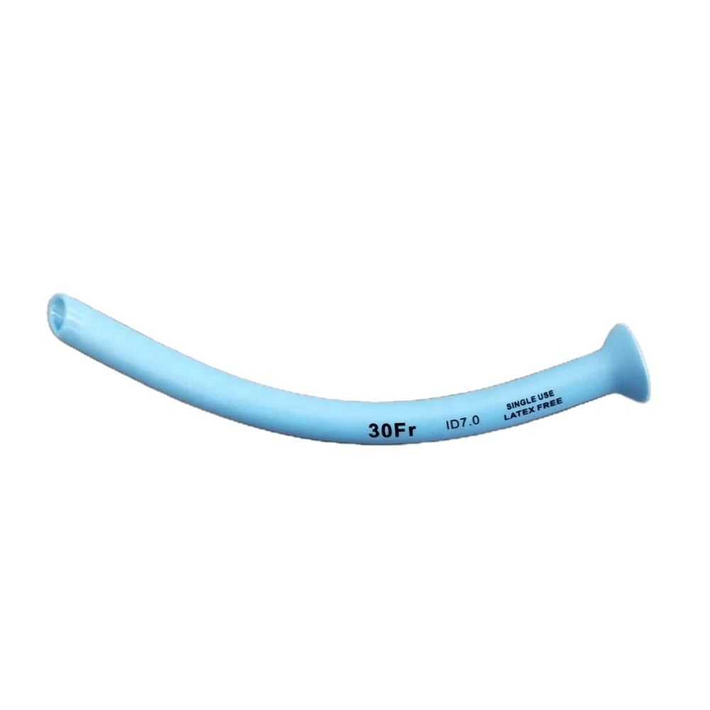 First aid  Non-toxic Latex Free PVC Single Use  soft disposable naso-pharyngeal airway,NPA with different sizes