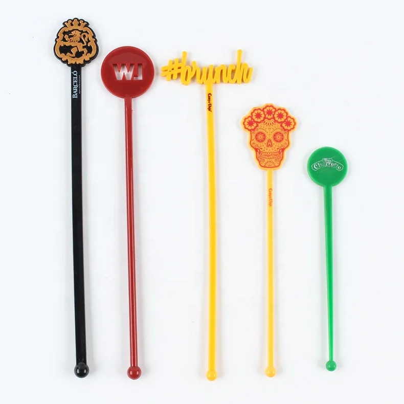 
custom drink stirrers Swizzle stick 