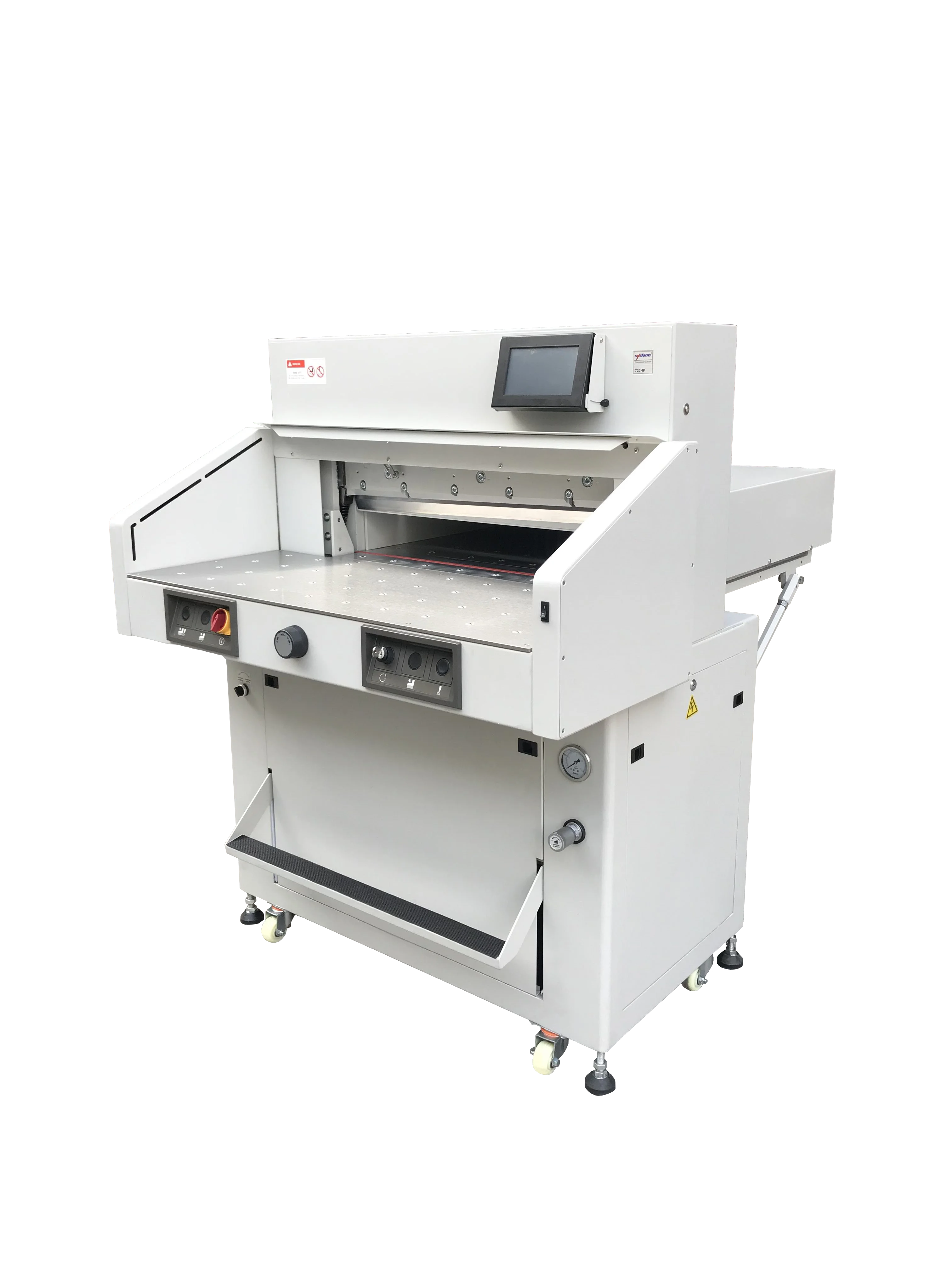 Hydraulic guillotine with side table New Launched Sysform 520HP Hydraulic Paper Cutter Paper Cutting Machine