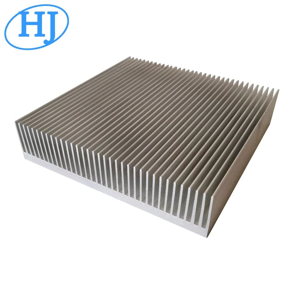 Factory price extruded heatsink square aluminum heat sink plant grow light heatsink 200(W)*44(H)*200(L)mm